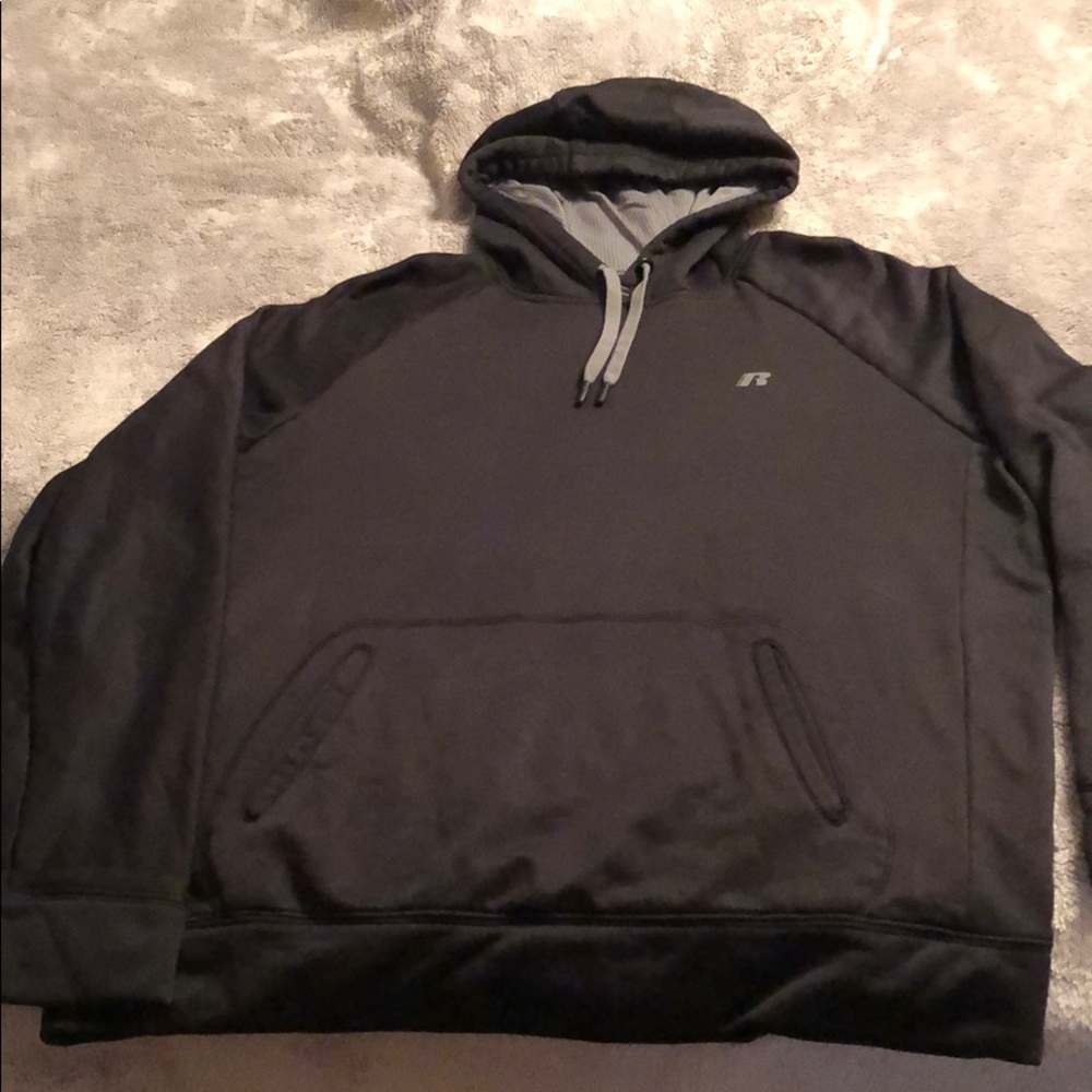Russell black sweatshirt